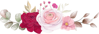 Pink title bouquet
