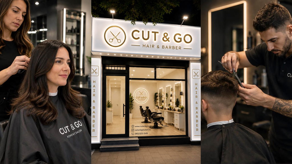 Cut&GO frizerski saloni