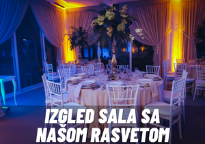 Rasveta za svadbe — rasveta i efekti za svadbu, Novi Sad