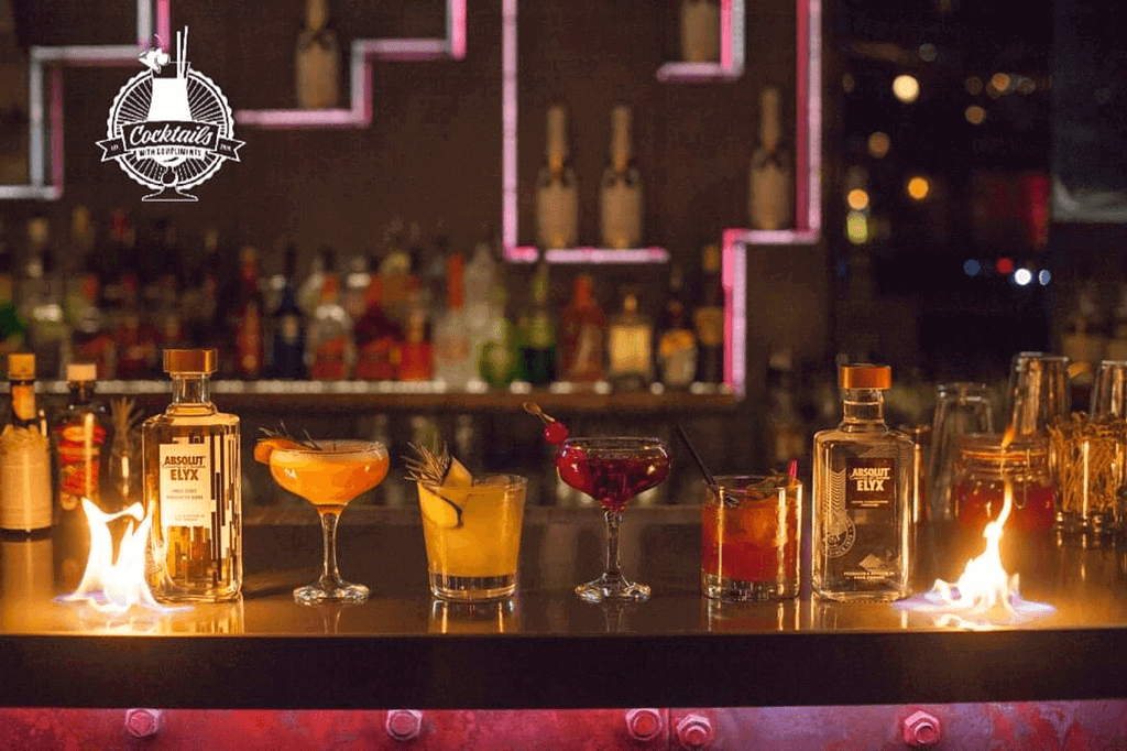 Cocktails with compliments
