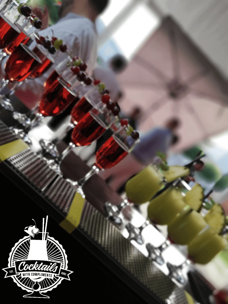 Cocktails with compliments