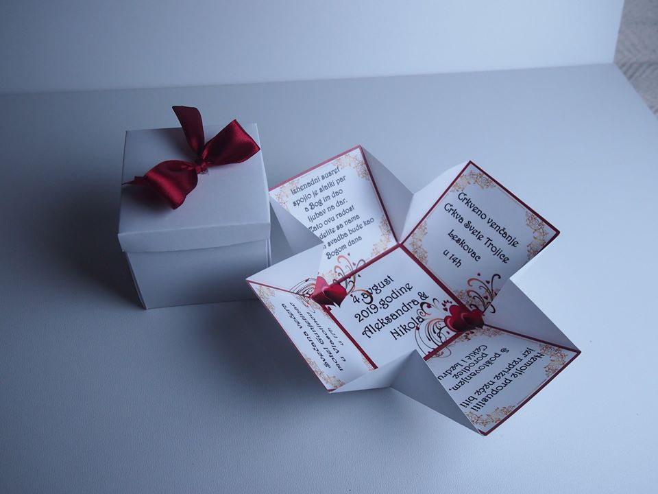 Dar Quilling Shop Pozivnice