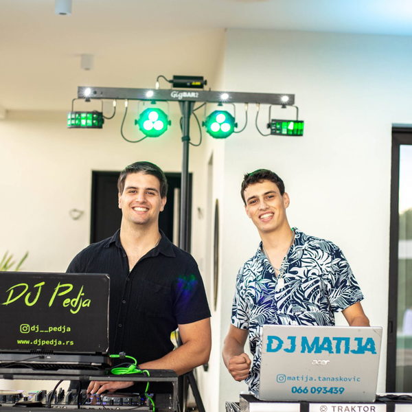 DJ Pedja x DJ Matija — DJ za venčanje, Beograd