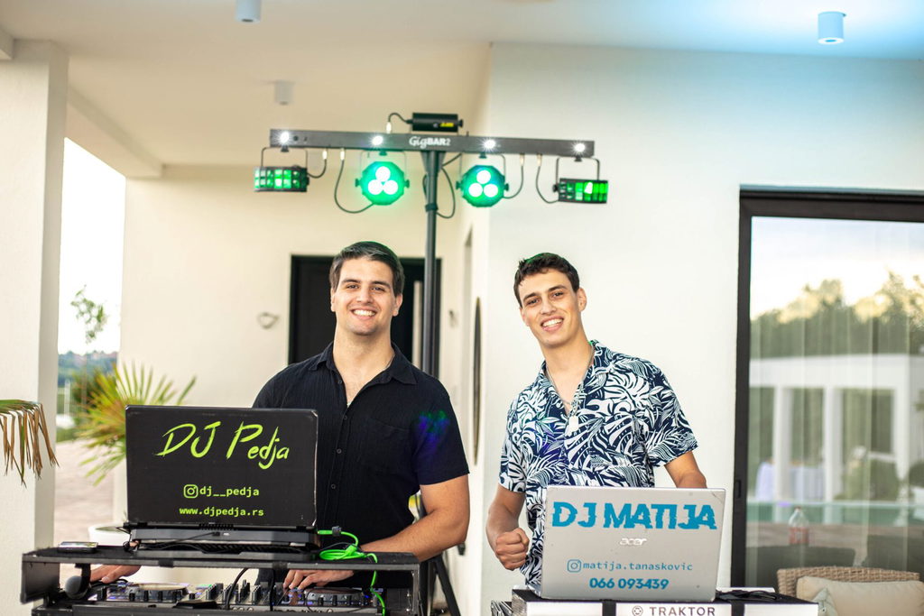 DJ Pedja x DJ Matija — DJ za venčanje, Beograd